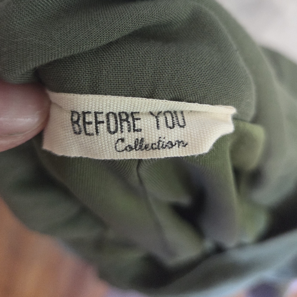 Before You Collection Green Dress Pants - Picture 6 of 7